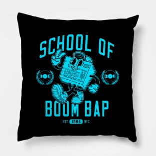 School of Boom Bap (Tealy Dan Edition) Pillow