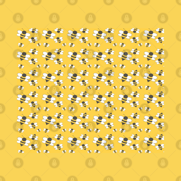 Bee Pattern by DragonTees