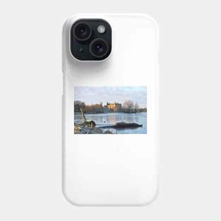 Linlithgow loch and Palace , Scotland Phone Case