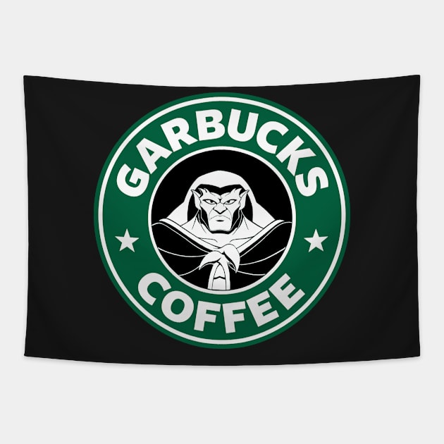 Garbucks Coffee - Goliath Tapestry by Twogargs