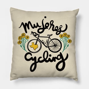 Mujeres Cycling Pillow