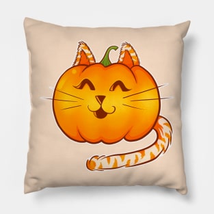 Pumpkin Kitty Pillow