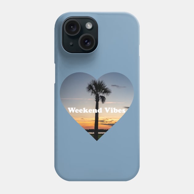 Weekend Vibes Sunset Phone Case by Suncatcher Photos - Apparel - Home Decor