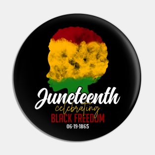 Juneteenth Black Freedom Pin