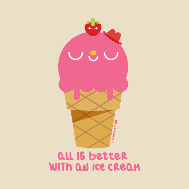 all is better with an ice cream by strawberrystyle