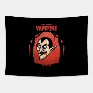 Thirst For Blood Vampire Tapestry