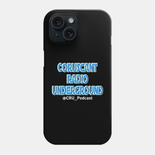 Coruscant Radio Underground Text Logo Phone Case