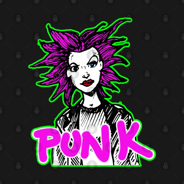 Punk rock Gurl by silentrob668