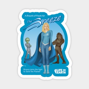 Introducing the Breeze for Blue shirt Magnet