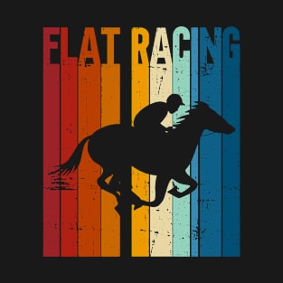 Flat Racing - Horse Racing Equestrian T-Shirt