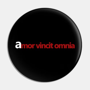 Amor vincit omnia Pin