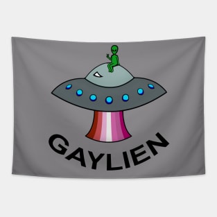 Lesbian Gaylien Pride Alien Tapestry