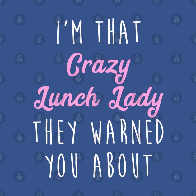 Crazy Lunch Lady Funny Lunch Lady by tanambos