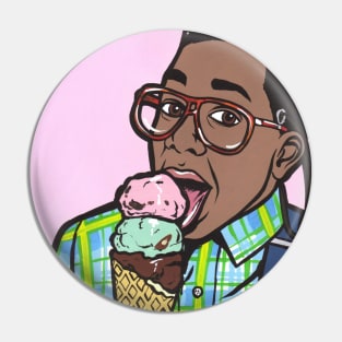 Steve Urkel Ice Cream Pin