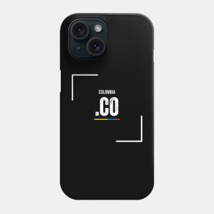 T-shirts for travelers Colombia edition Phone Case