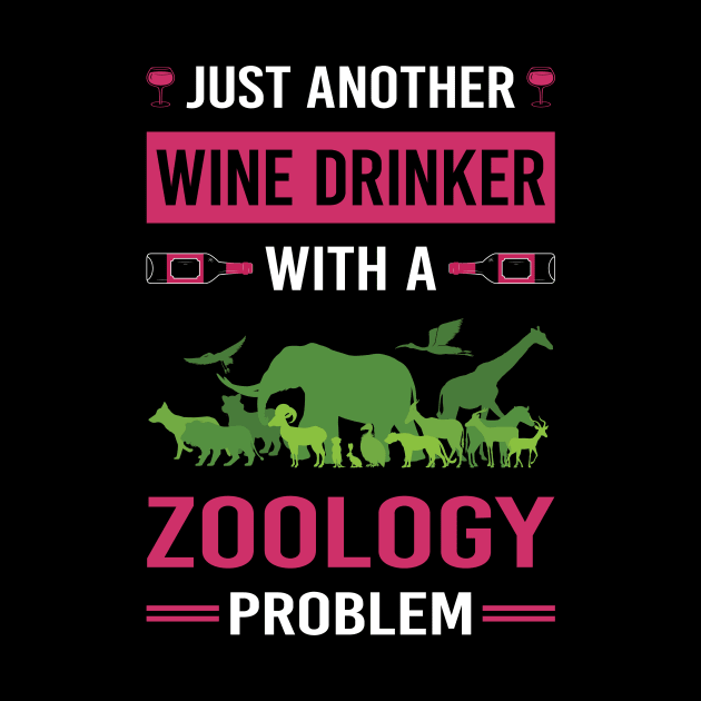 Wine Drinker Zoology Zoologist by Good Day