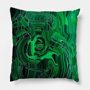 Digital abstract art 3.4 Pillow