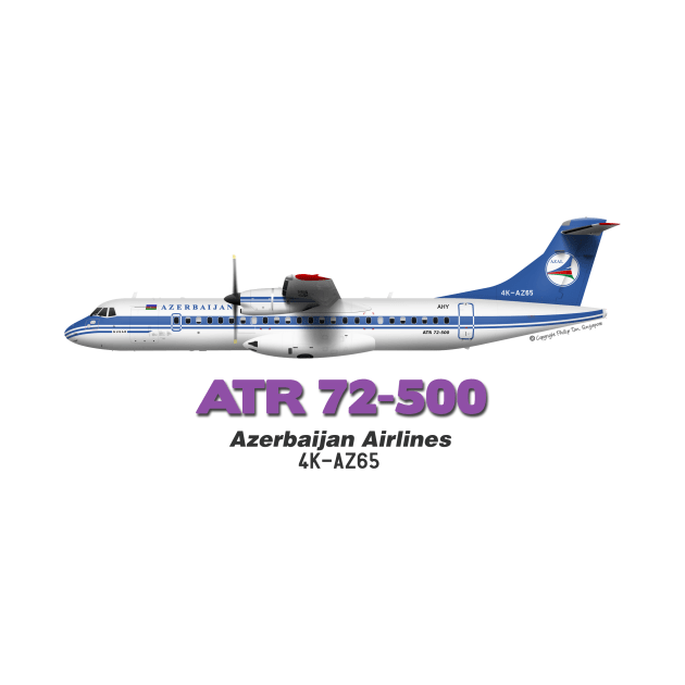 Avions de Transport Régional 72-500 - Azerbaijan Airlines by TheArtofFlying