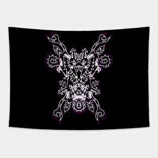 New year holiday ghost Tapestry