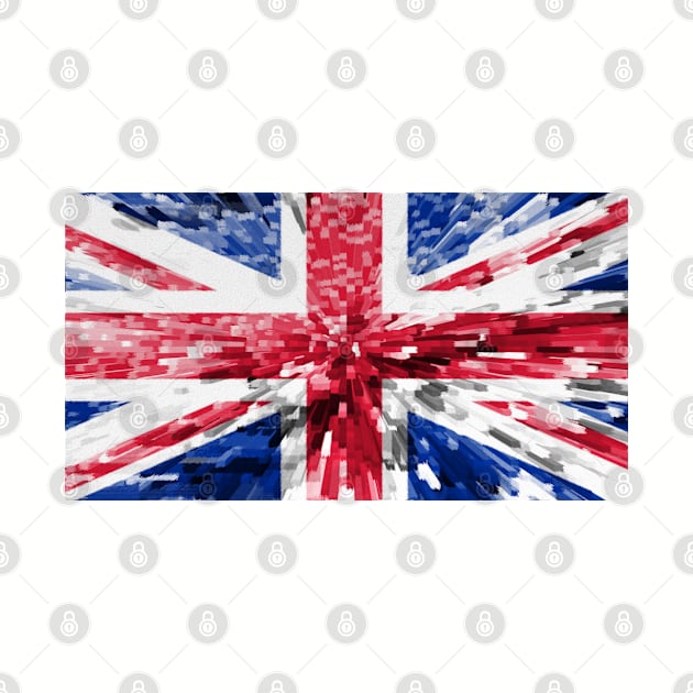 Extruded Flag of the United Kingdom by DrPen