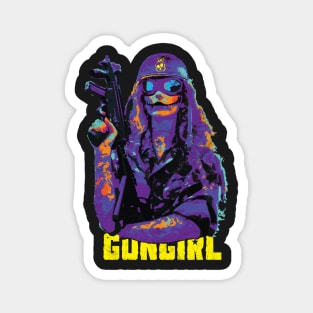 GunGirl Magnet