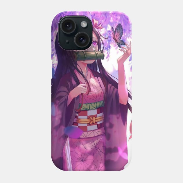 Nezuko Phone Case by Sajiiii