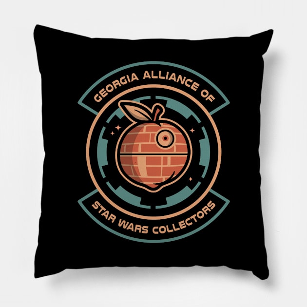 GASWC Peach Pillow by GASWC