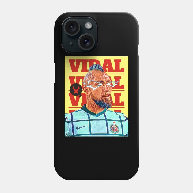 Arturo Vidal Phone Case by MUVE