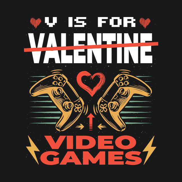 V is for video games by Novelty-art