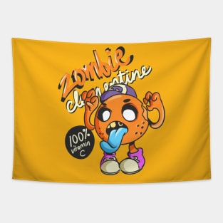 Zombie Clementine Tapestry