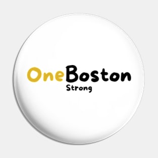 BostonStrong OneBostonDay Pin
