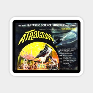 Classic Science Fiction Lobby Card - Atragon Magnet