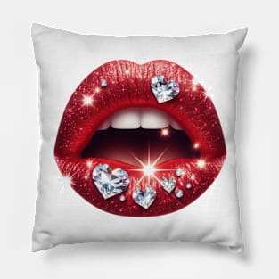 Valentines Lips Pillow