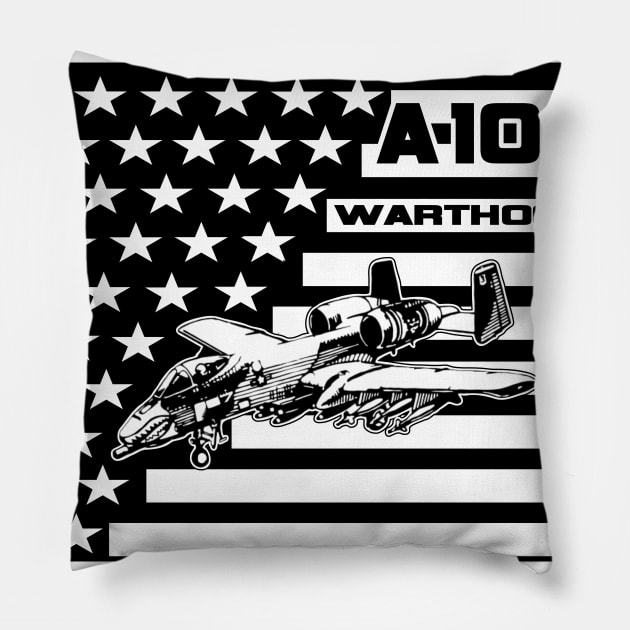 A10 WARTHOG flag Pillow by Marko700m