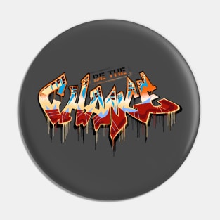 Be the Change - Graffiti Pin