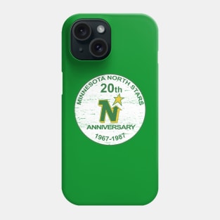 Defunct Minnesota North Stars Hockey 1987 Phone Case