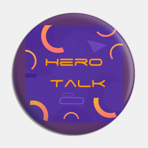 Purple people Pin by HeroTalk