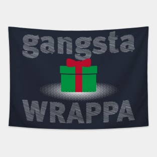 Christmas- Gangsta Wrappa Tapestry