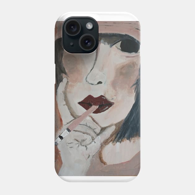 Art Deco Painting Phone Case by RenYi