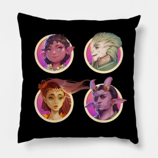 Heroes of the Yonder Void Pillow