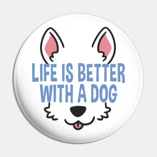 Life Is Better With A Dog Lover Funny Quote Pet Dogs Pin