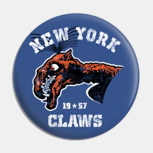 Giant Claw New York Sports Logo Pin