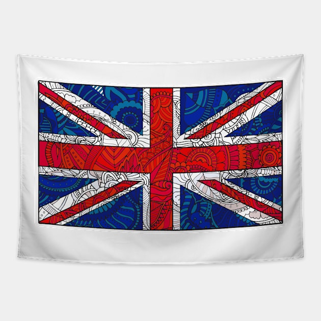 Great Britain Tapestry by ComPix