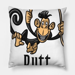 monkey butt music Pillow