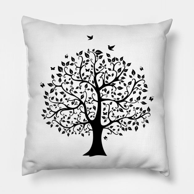 GGA Black Logo Pillow by Grace's Grove Audio