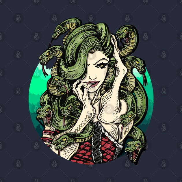 Sexy Gorgon by AmurArt