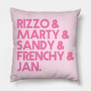 Pink Ladies Names List Pillow