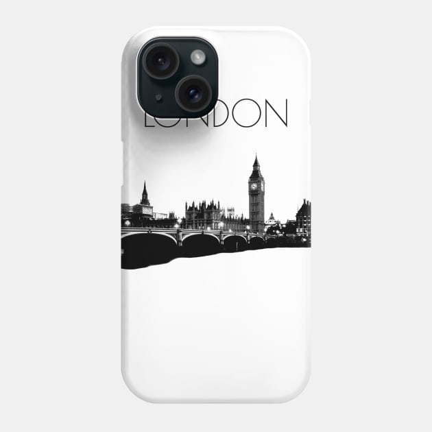 London Thames and Big Ben Phone Case by Michelle Le Grand