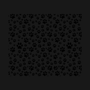 Paw Print Pattern T-Shirt