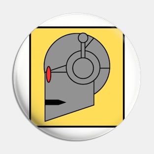 Serious Robot Pin